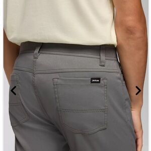 Prana Gray Men's Straight Jeans